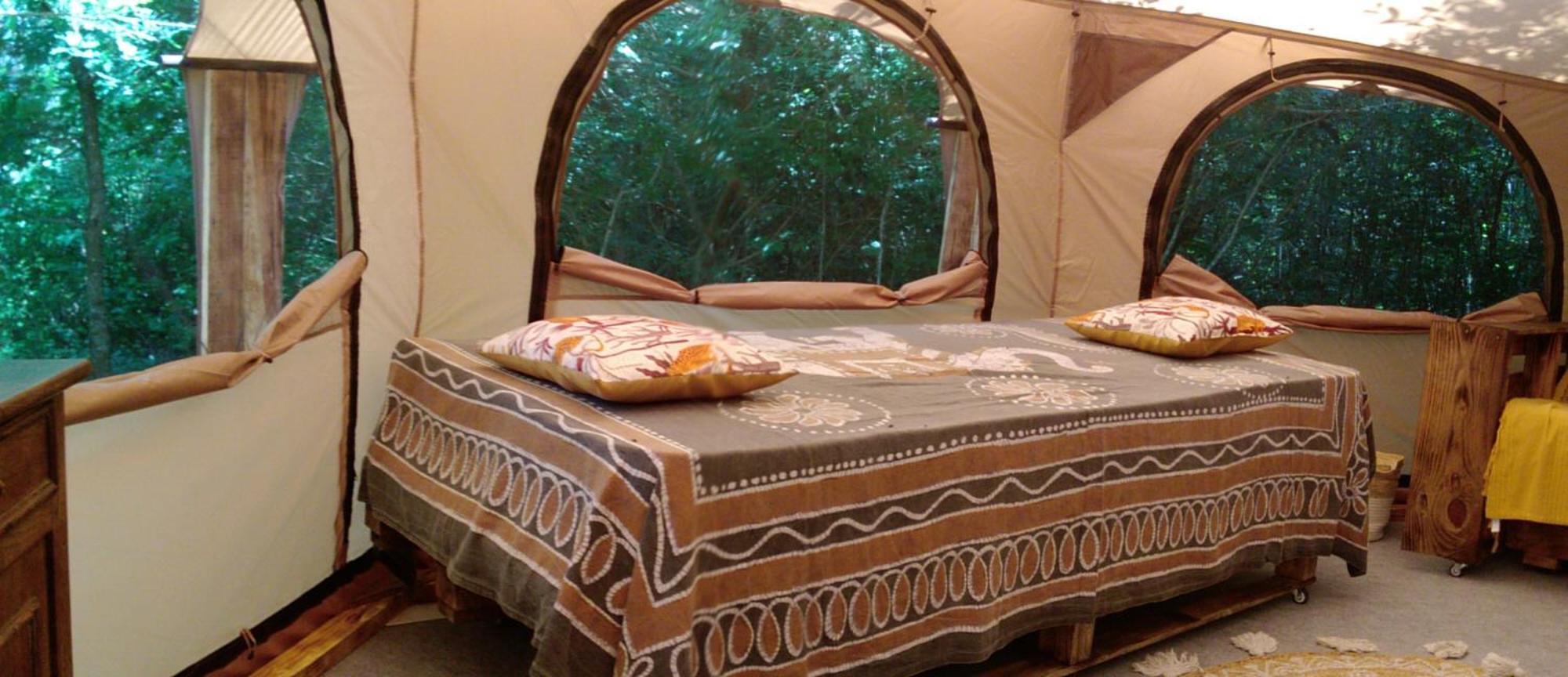 Tente Safari Lodge Dans Foret Luxuriante Vielle-Tursan Екстериор снимка