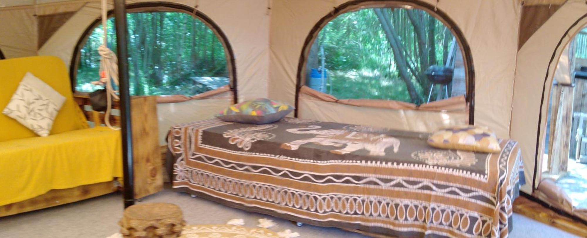 Tente Safari Lodge Dans Foret Luxuriante Vielle-Tursan Екстериор снимка